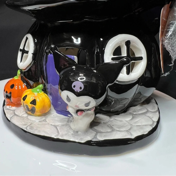 Blue Sky ClayWorks Hello Kitty Kuromi Halloween Jack OLantern Witch Candle House - Picture 7 of 12
